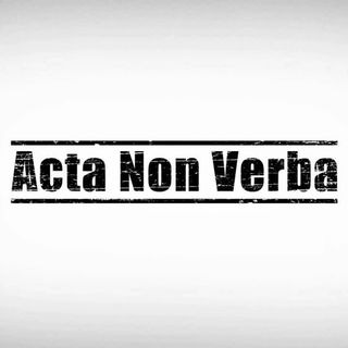 Acta non verba übersetzung