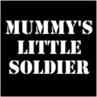 mummy's little soldier t shirt