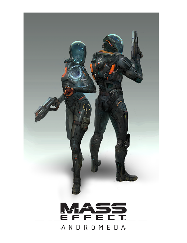 Mass Effect Andromeda Pathfinder Ryder Characters Tv